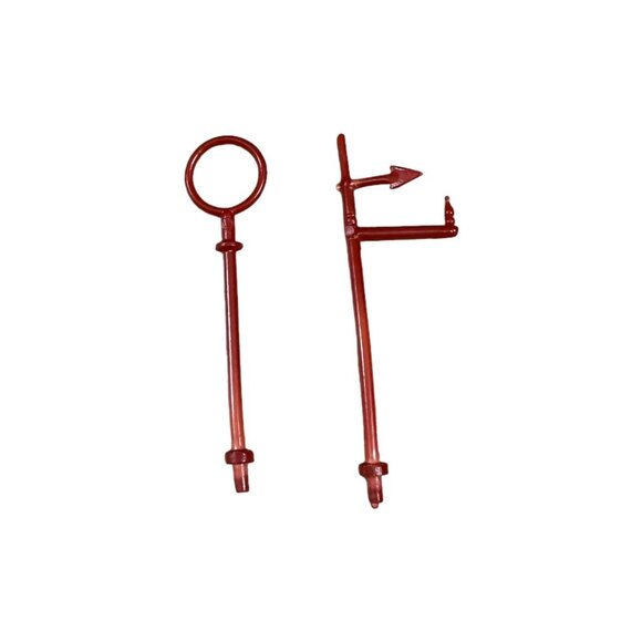 Marx Cape Canaveral Red Antenna Project Mercury Part Vintage Lot 1960s #2 READ - Picture 1 of 4